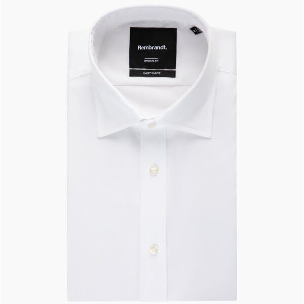 London White Fine Twill Shirt