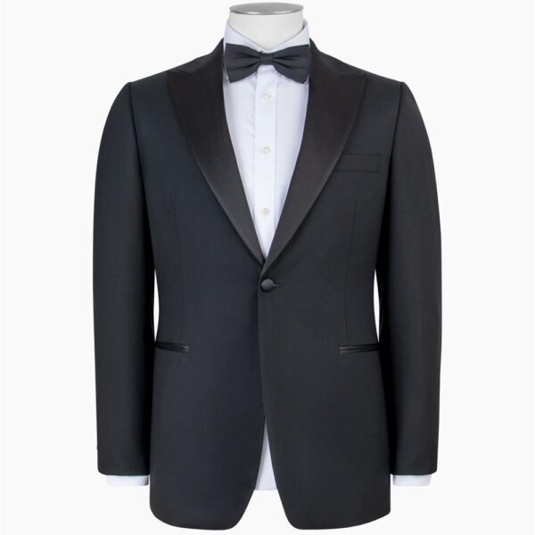 Bond Double Black Peaked Tuxedo