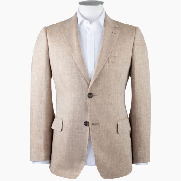 Bond Beige Herringbone Blazer