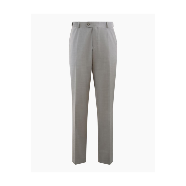 Beige Sharkskin Trouser