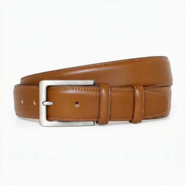 Italian Suit Belt - Tan